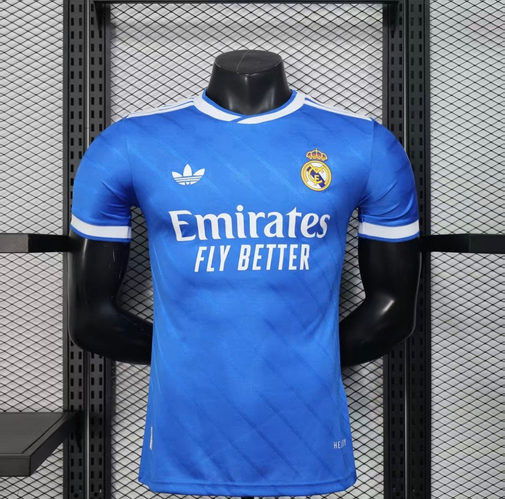 REAL MADRID THIRD AWAY JERSEY 2025-26 PLAYER VERSION