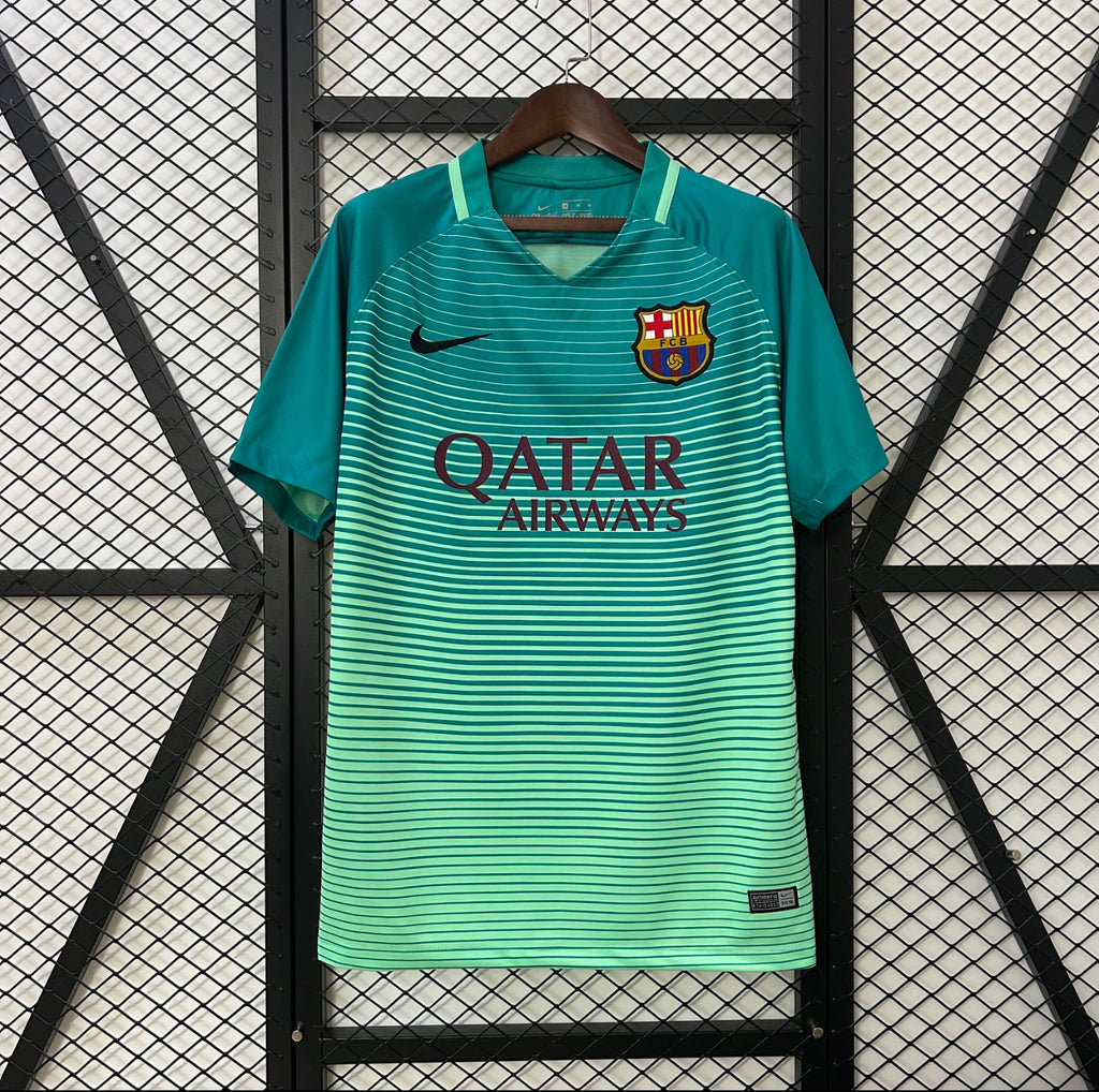 RETRO BARCELONA 2016-17 AWAY JERSEY FAN VERSION