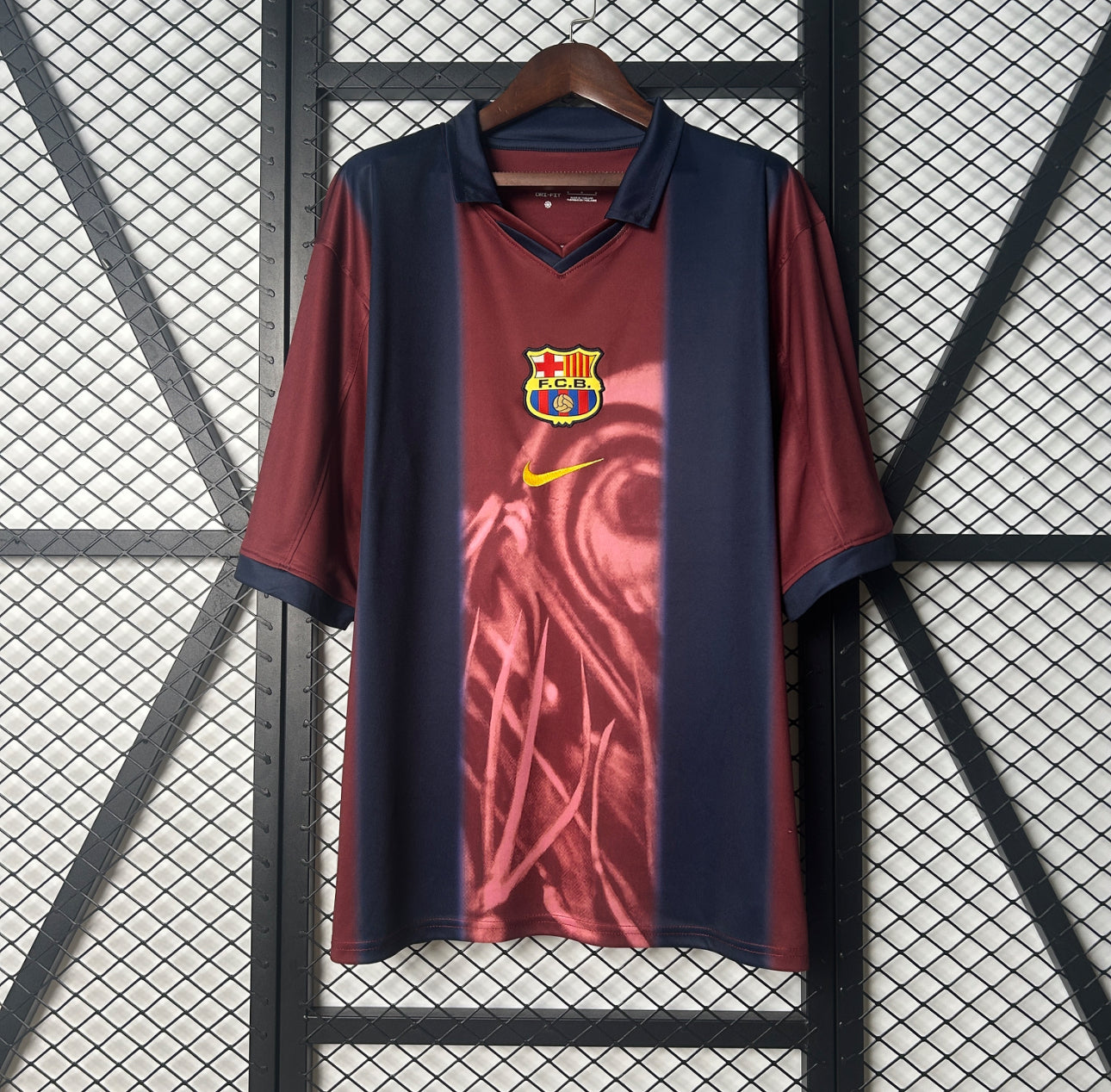 NIKE BARCELONA 2025 CACTUS JACK JERSEY COLLAB FAN VERSION