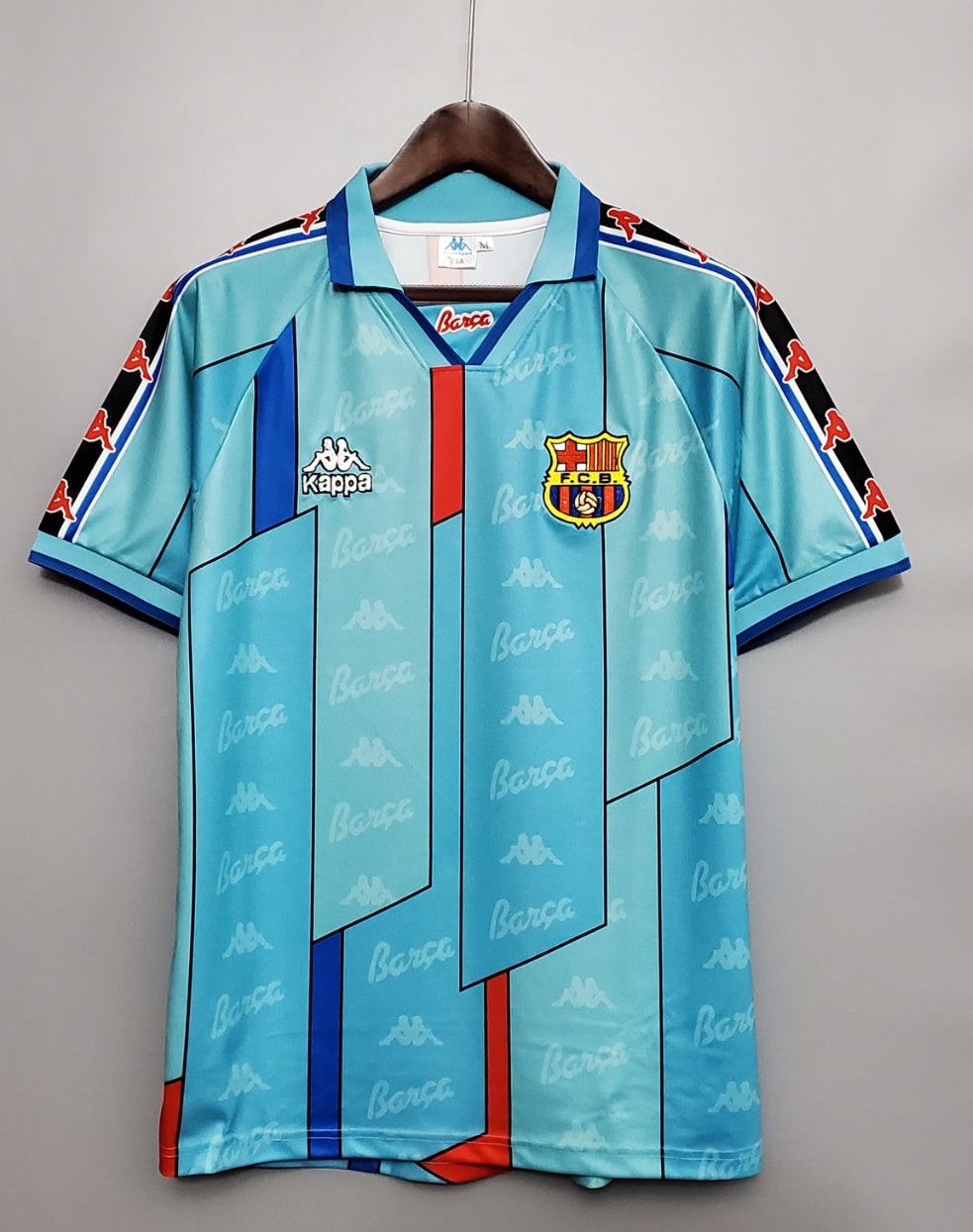 RETRO BARCELONA 1996-97 AWAY JERSEY FAN VERSION