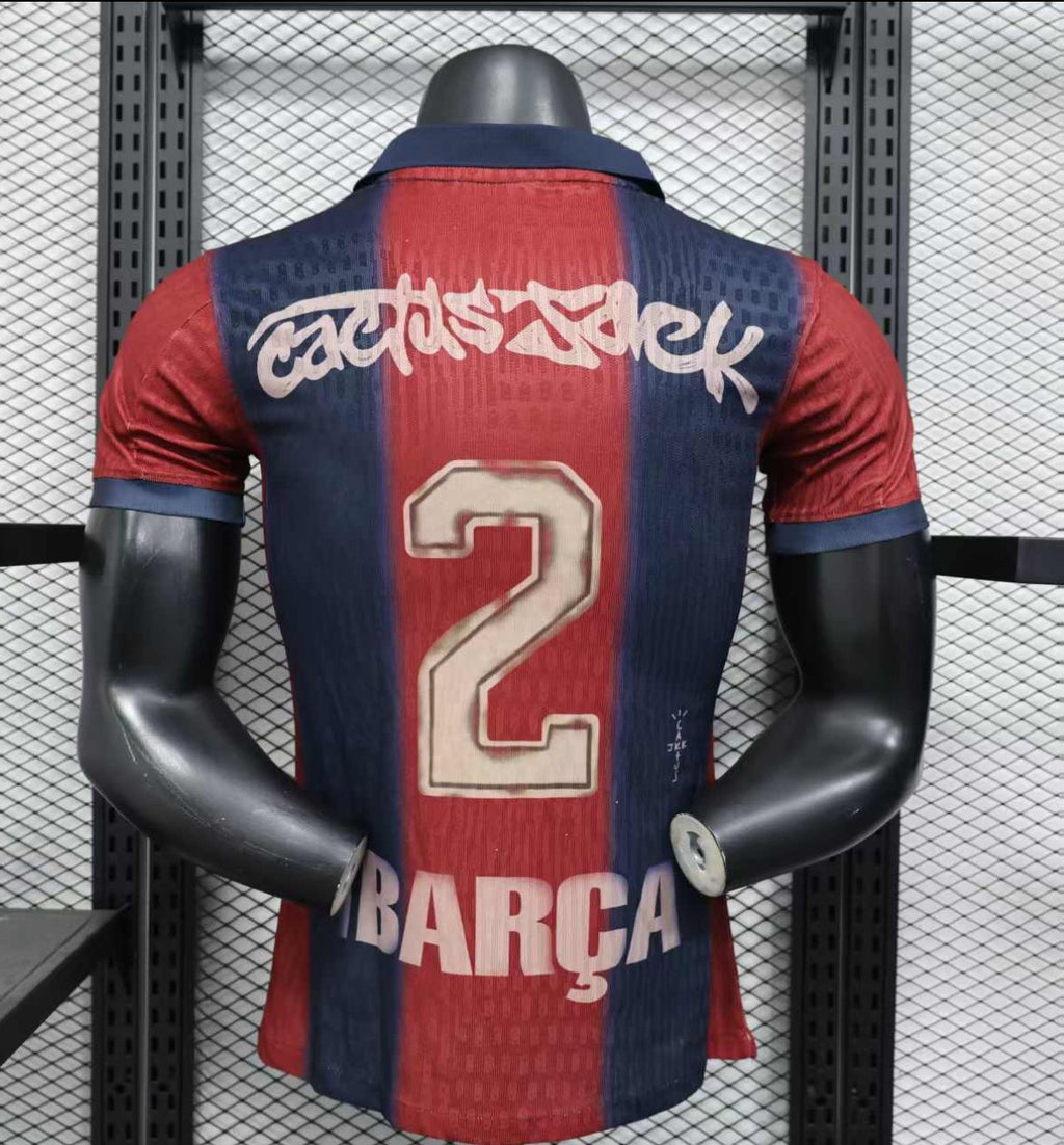 BARCELONA 2025 CACTUS JACK COLLAB PLAYER VERSION