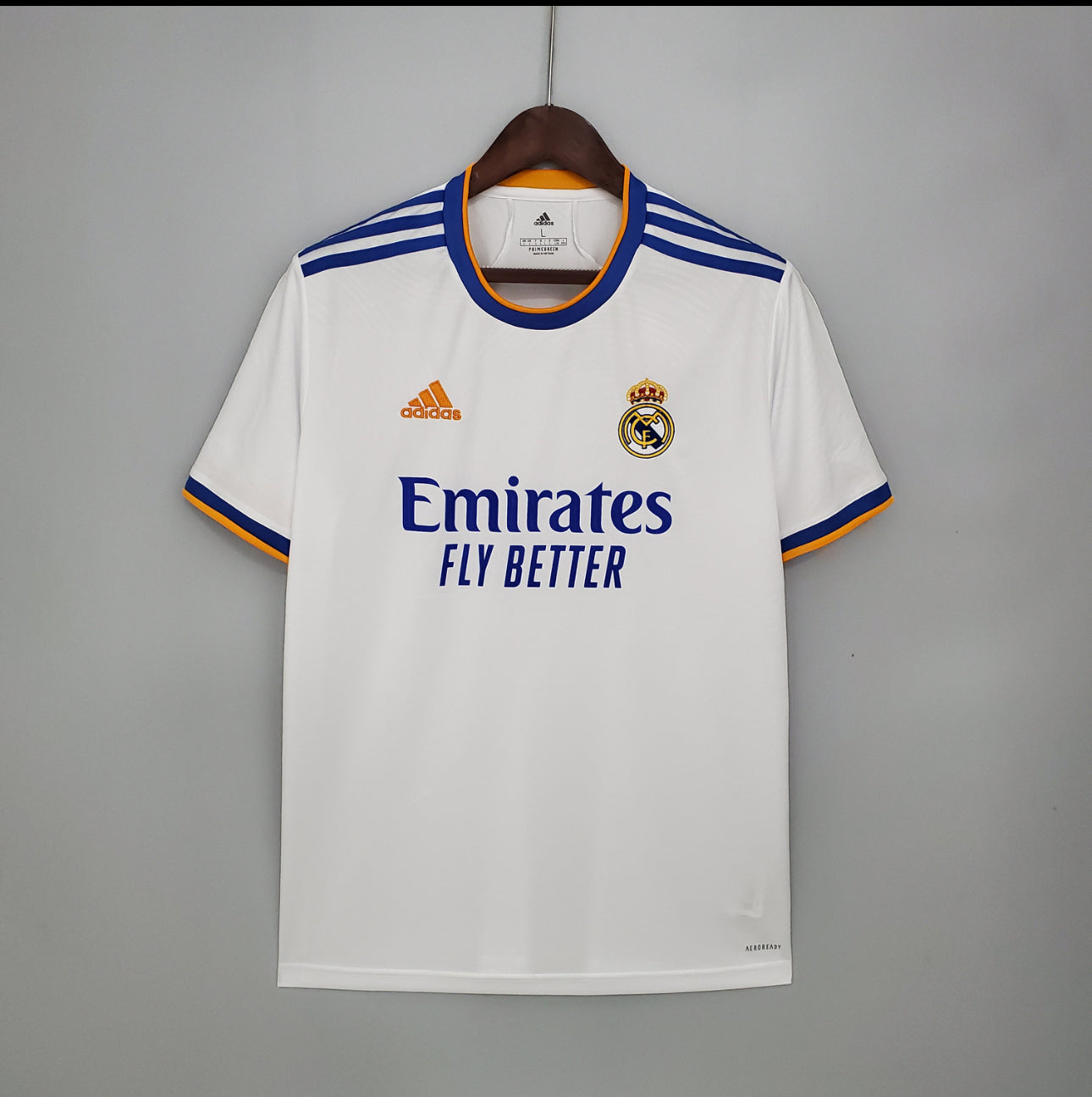 RETRO REAL MADRID 2021-2022 HOME JERSEY FAN VERSION