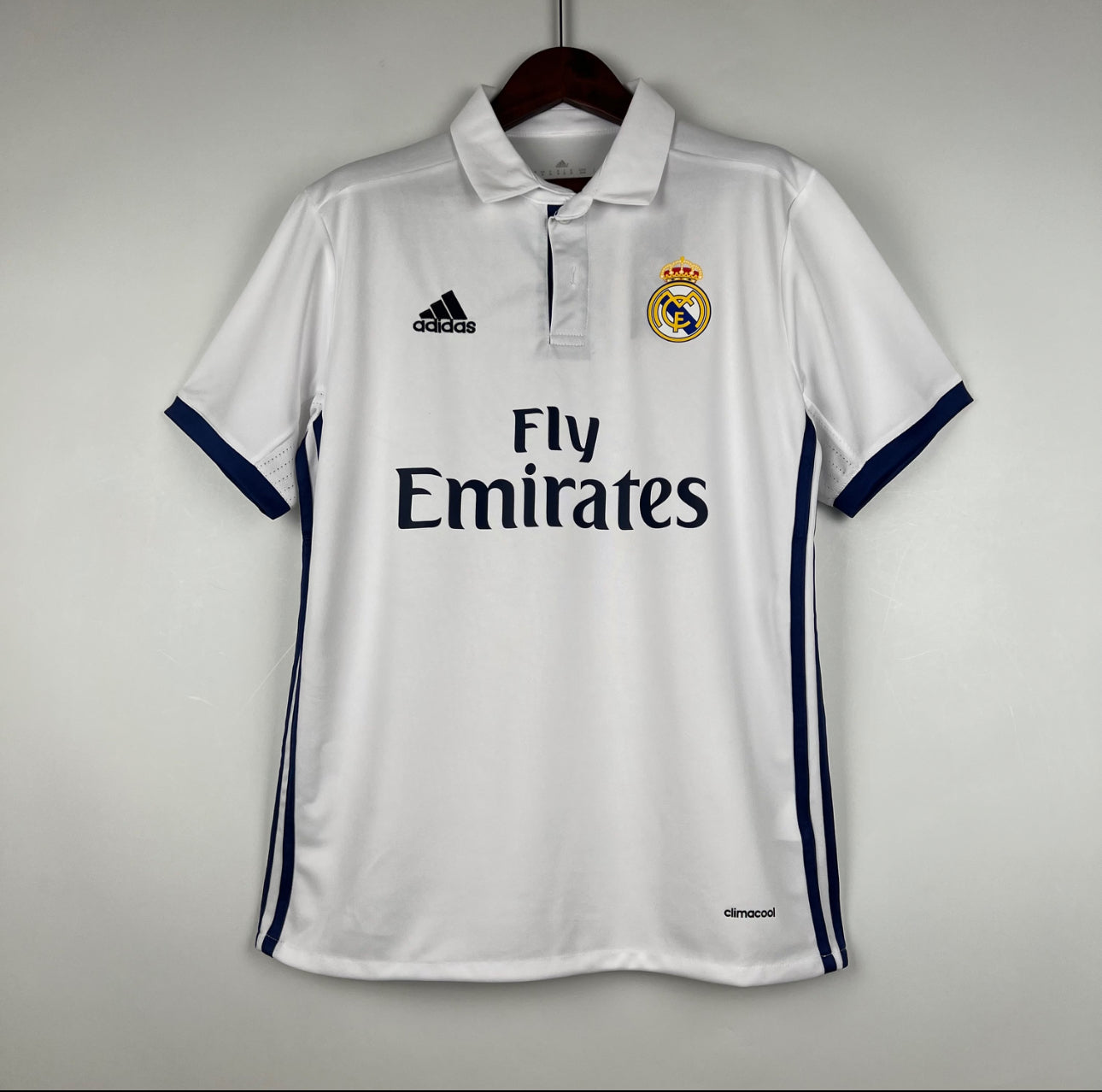 RETRO REAL MADRID 2016-17 HOME JERSEY FAN VERSION