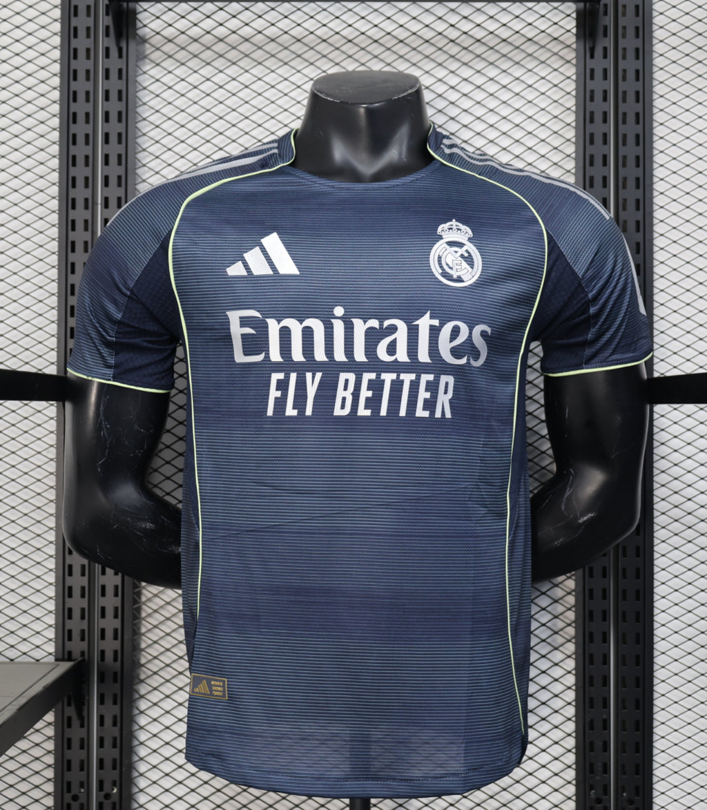REAL MADRID AWAY JERSEY 2025-2026 Player Version