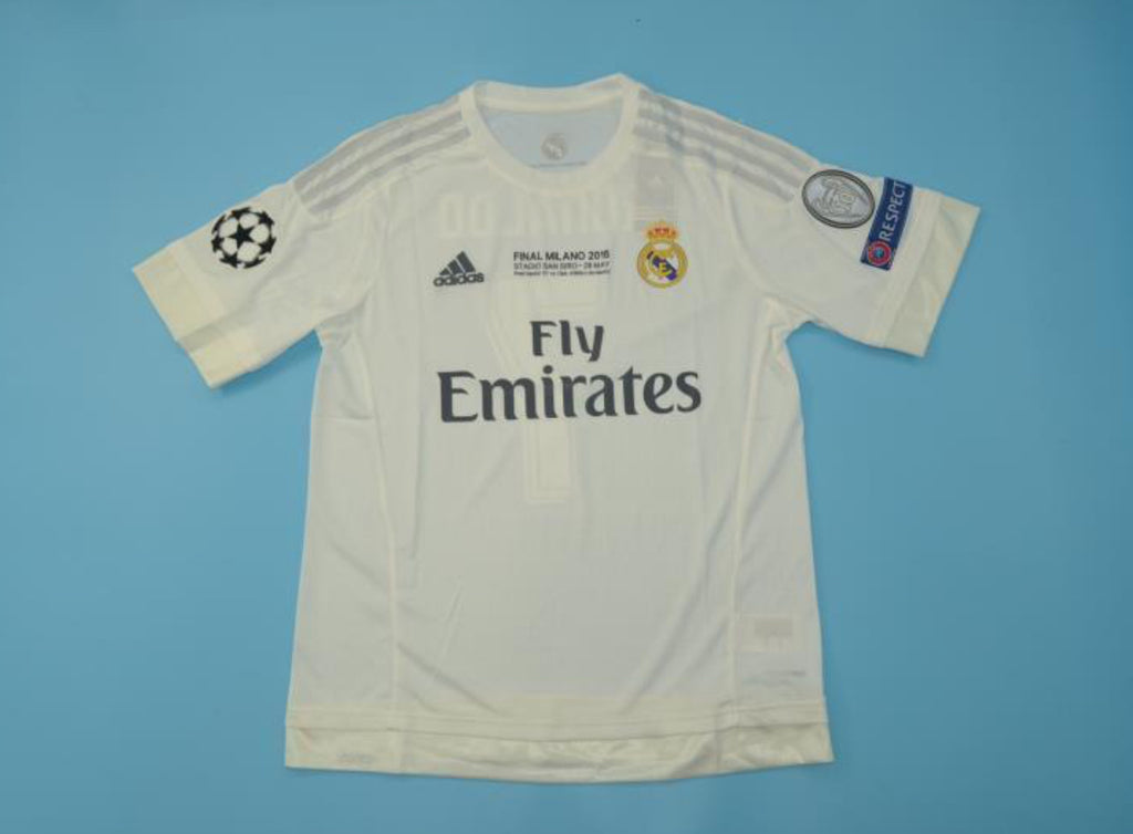 RETRO REAL MADRID 2015-16 HOME JERSEY