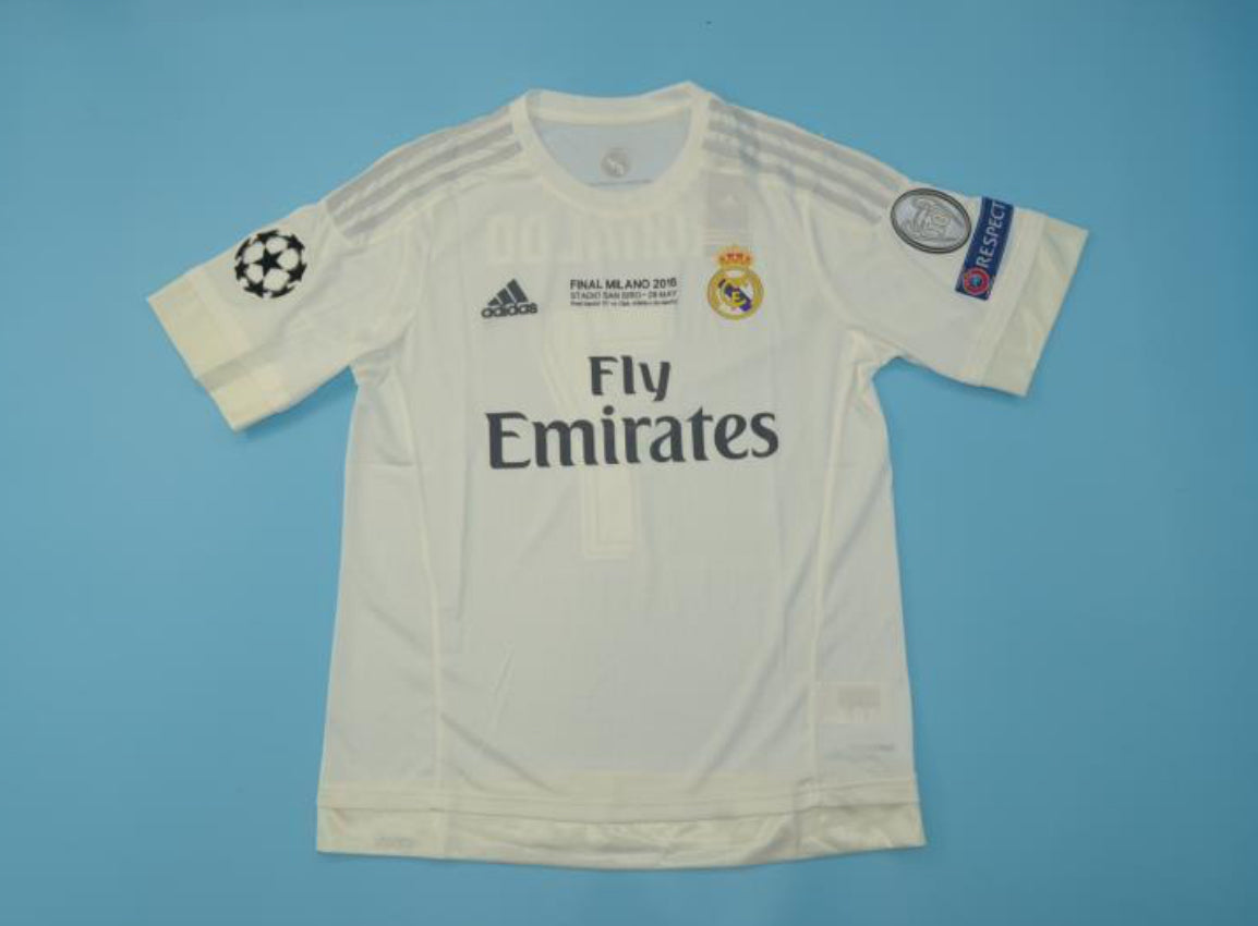 RETRO REAL MADRID 2015-16 HOME JERSEY