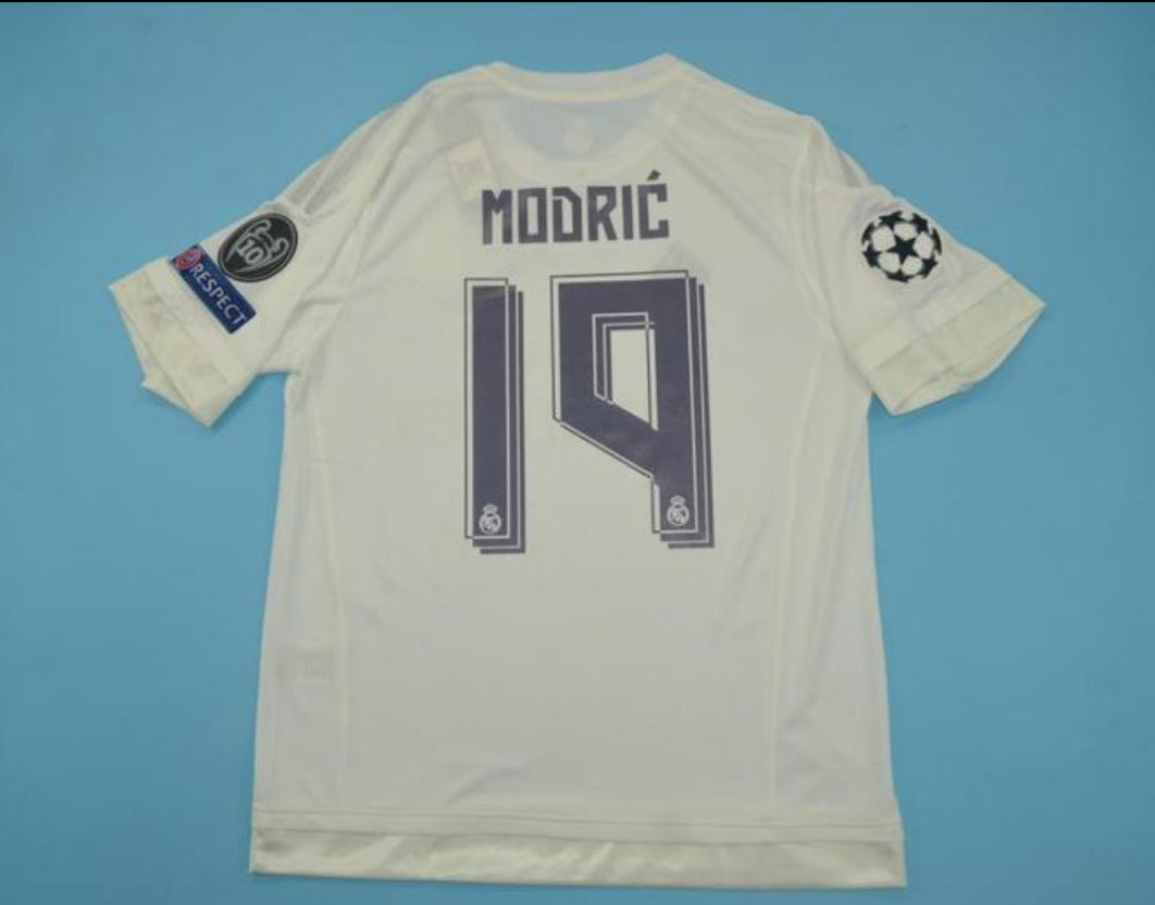 RETRO REAL MADRID 2015-16 HOME JERSEY