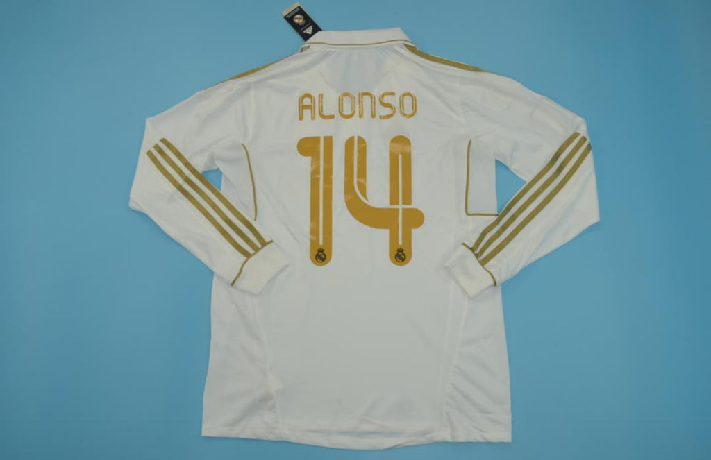 RETRO REAL MADRID 2011-12 LONG SLEEVE FAN VERSION