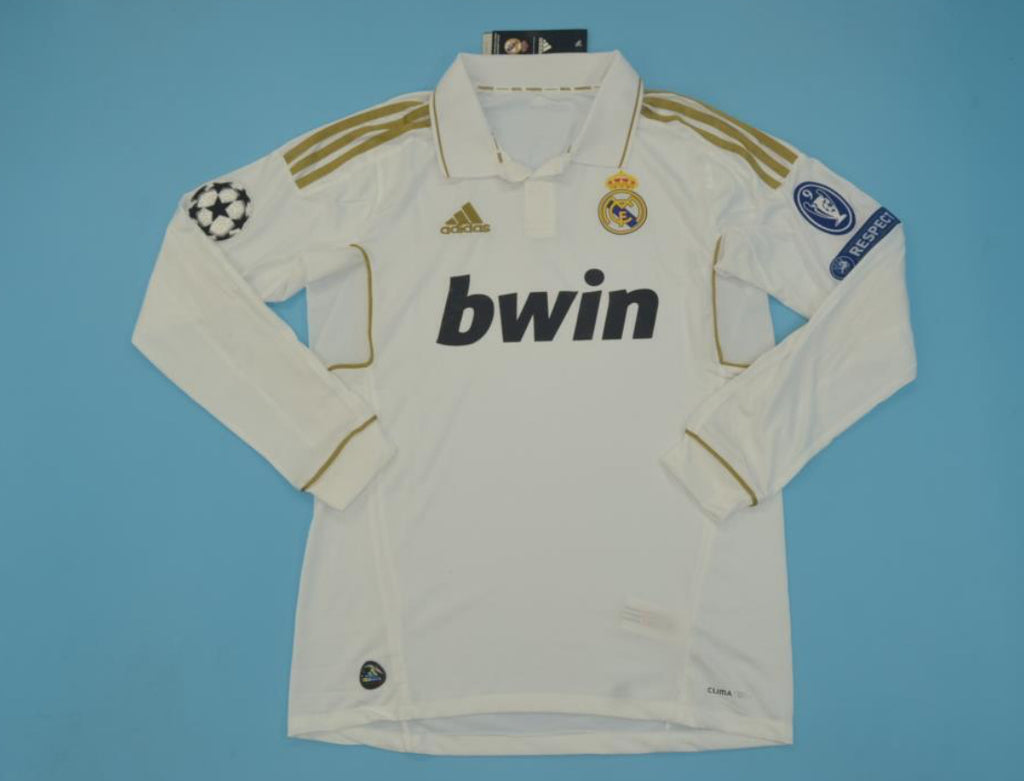 RETRO REAL MADRID 2011-12 LONG SLEEVE FAN VERSION