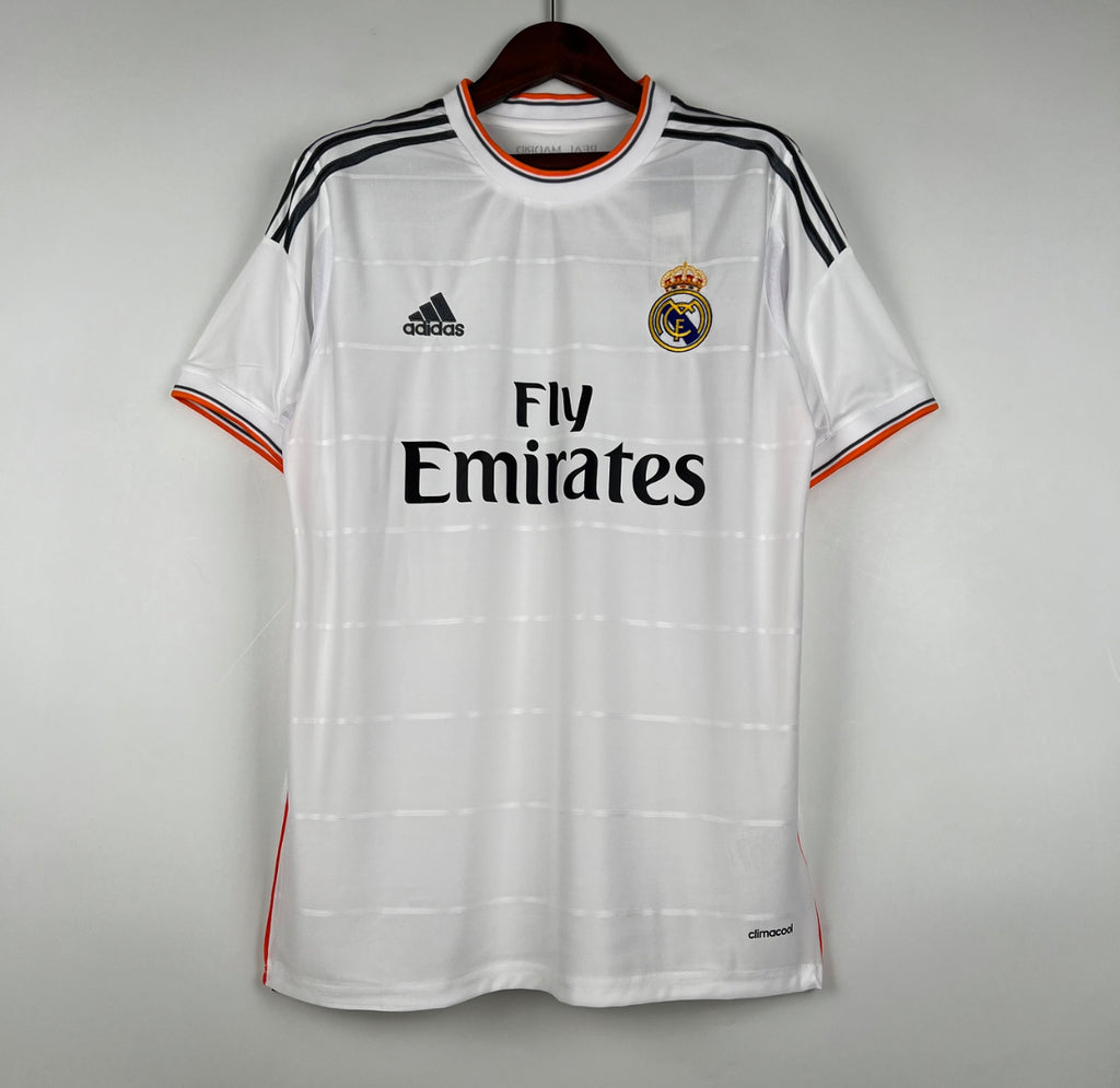 RETRO REAL MADRID 2013-14 HOME JERSEY FAN VERSION