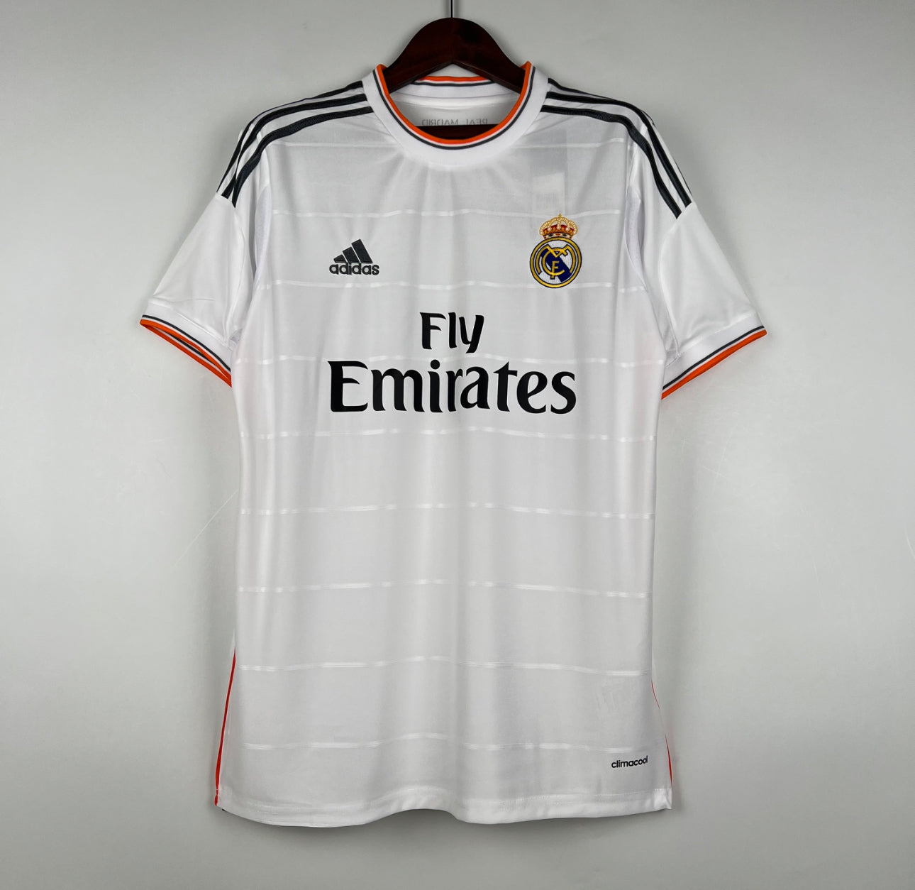 RETRO REAL MADRID 2013-14 HOME JERSEY FAN VERSION