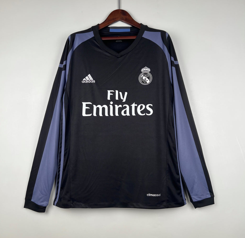 RETRO REAL MADRID 2016-17 THIRD AWAY JERSEY LONG SLEEVE