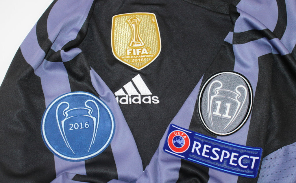 RETRO REAL MADRID 2016-17 THIRD AWAY JERSEY LONG SLEEVE