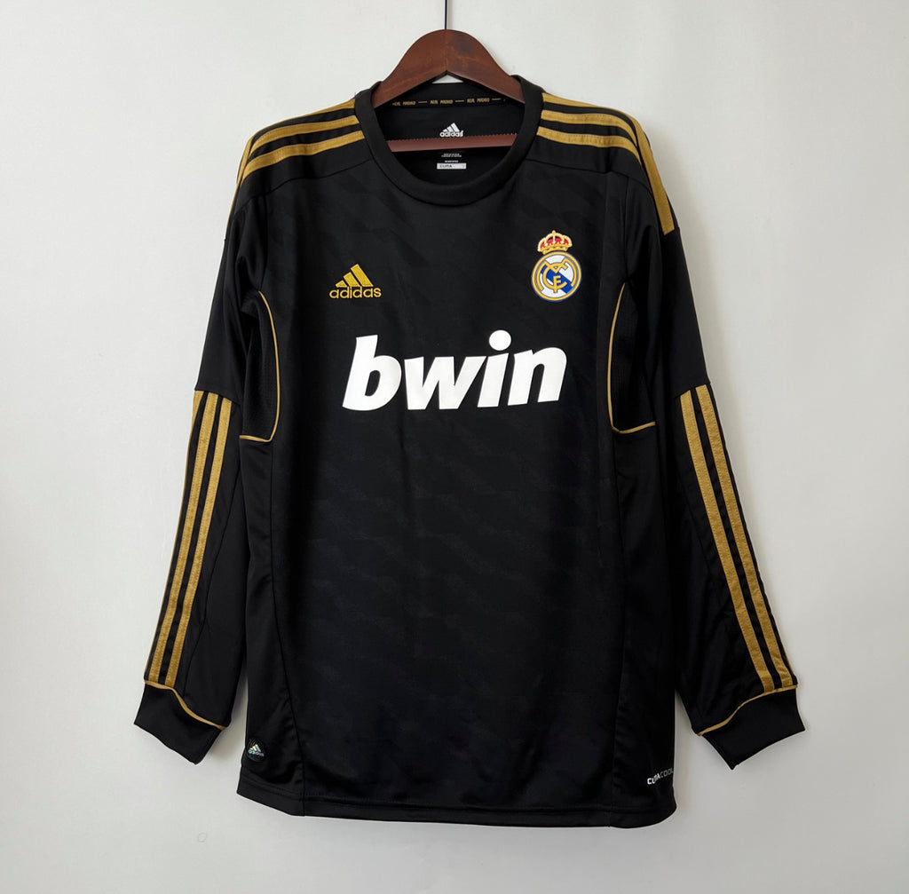 RETRO REAL MADRID 2011-12 AWAY JERSEY LONG SLEEVE