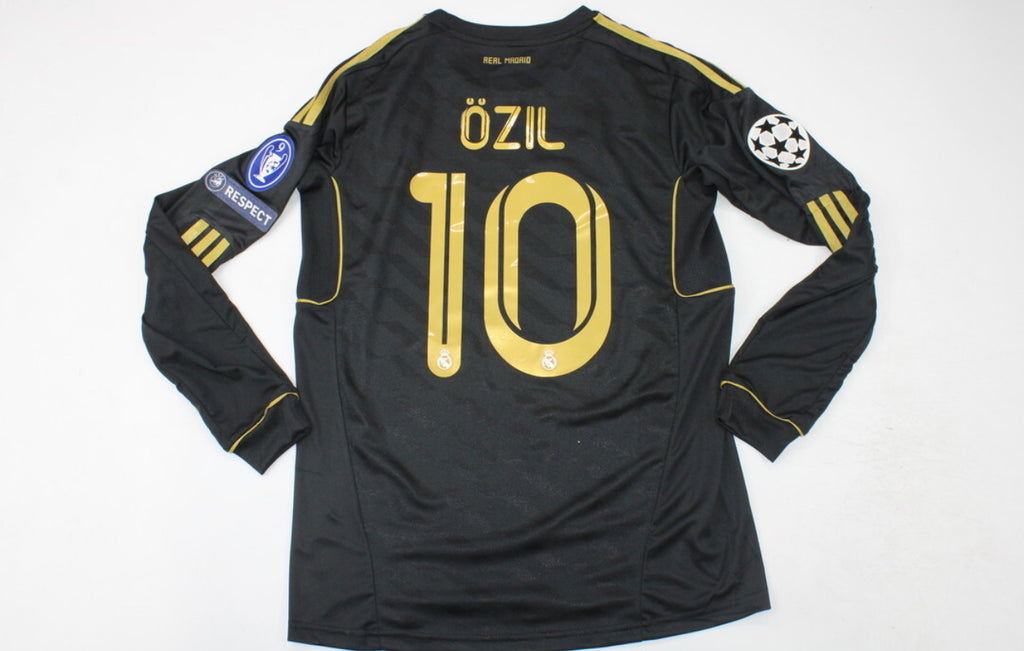RETRO REAL MADRID 2011-12 AWAY JERSEY LONG SLEEVE