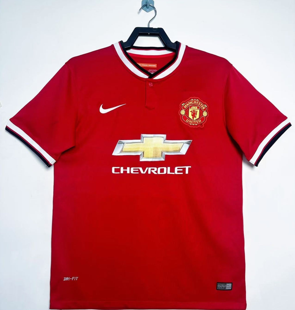 RETRO MANCHESTER UNITED 2014-15 HOME JERSEY FAN VERSION