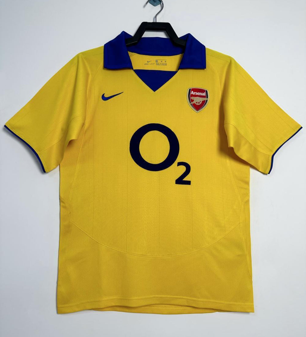 RETRO ARSENAL 2005-06 AWAY JERSEY FAN VERSION