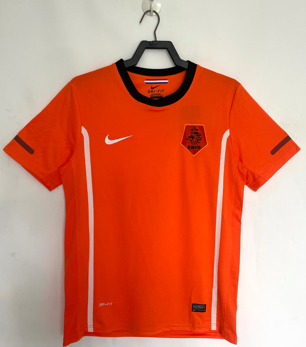 RETRO NETHERLANDS 2010 HOME JERSEY FAN VERSION