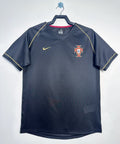 RETRO 2006 PORTUGAL BLACK JERESEY