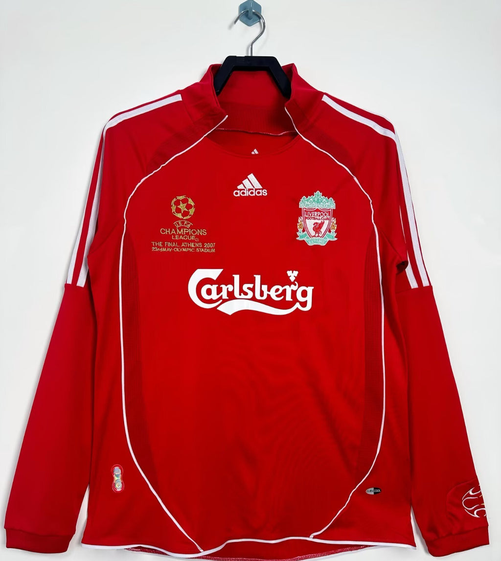 RETRO LIVERPOOL 2007-08 HOME JERSEY