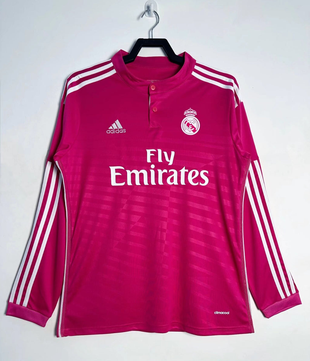 RETRO REAL MADRID 2014-15 AWAY JERSEY LONG SLEEVE