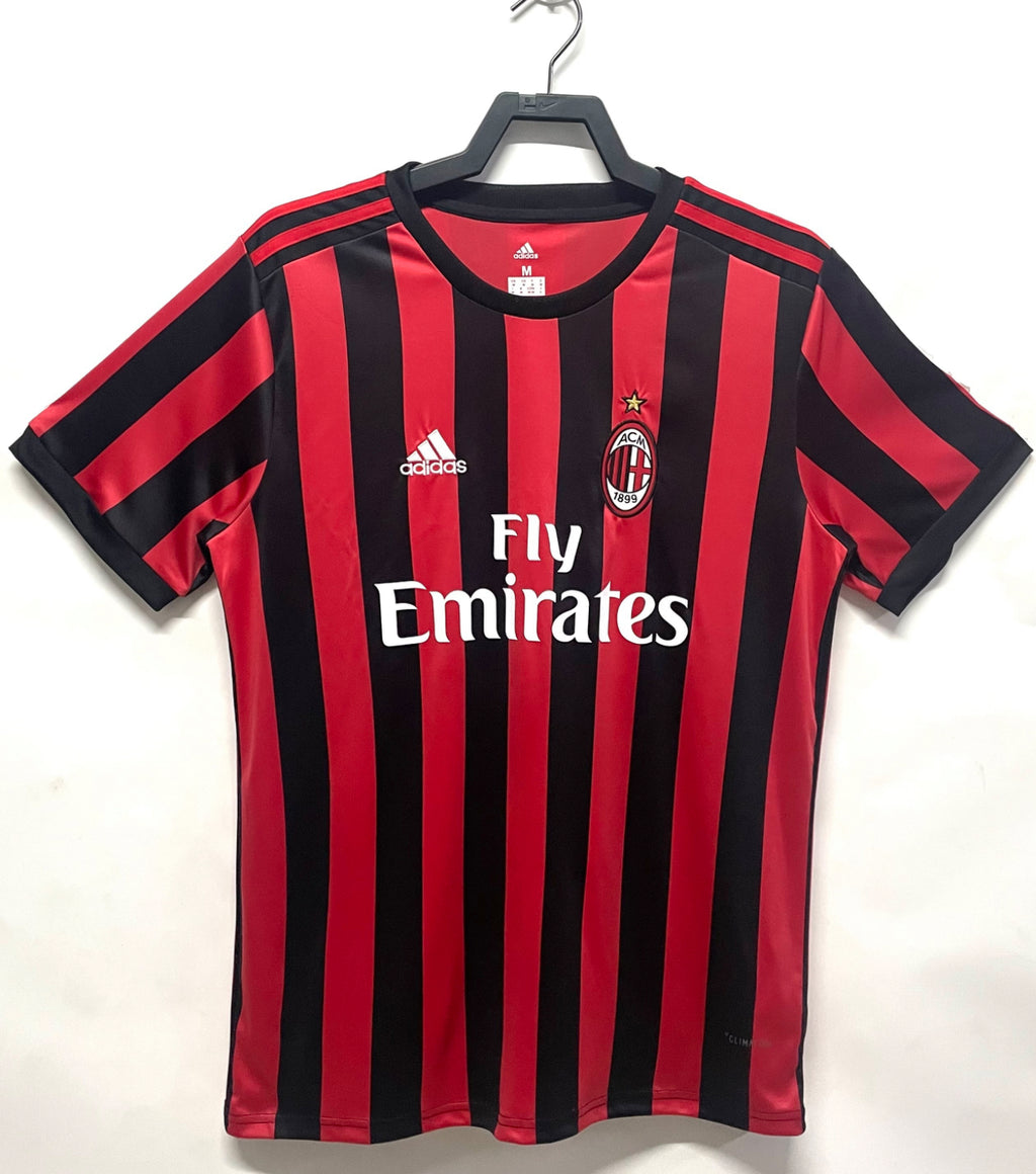 RETRO AC MILAN 2017-18 HOME JERSEY FAN VERSION