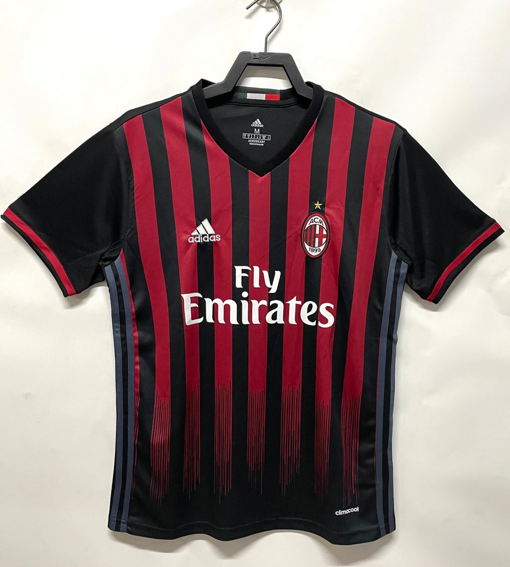 RETRO AC MILAN 2016-17 HOME JERSEY FAN VERSION