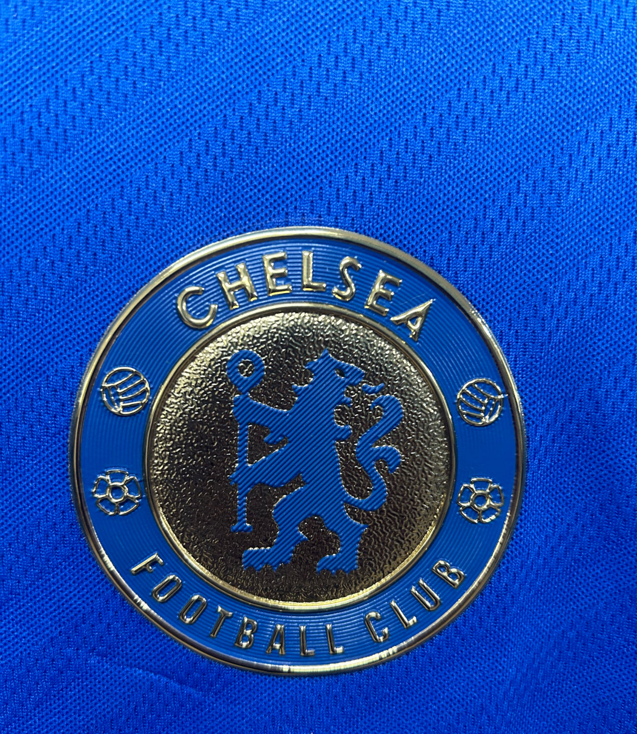 RETRO CHELSEA 2012-13 HOME GOLD JERSEY FAN VERSION
