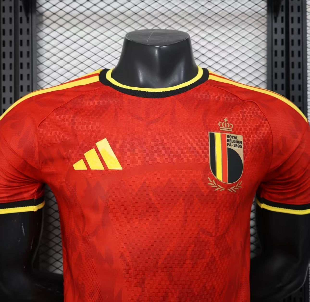 BELGIUM 2025 HOME JERSEY PLAYER VERSION