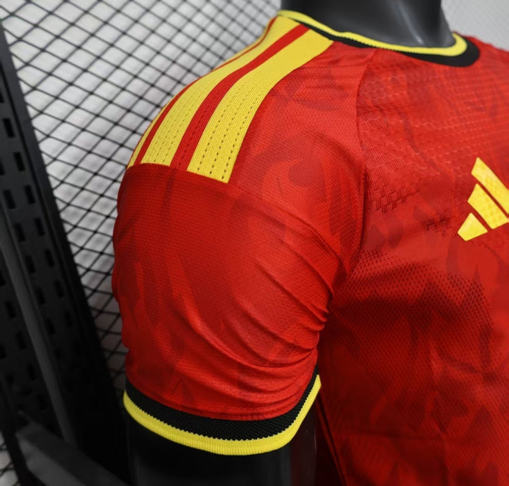 BELGIUM 2025 HOME JERSEY PLAYER VERSION