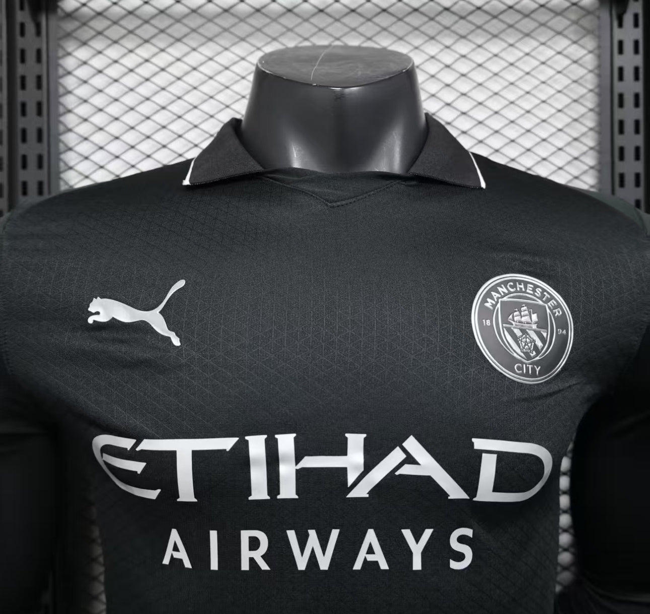 MANCHESTER CITY 2025-26 AWAY JERSEY PLAYER VERSION