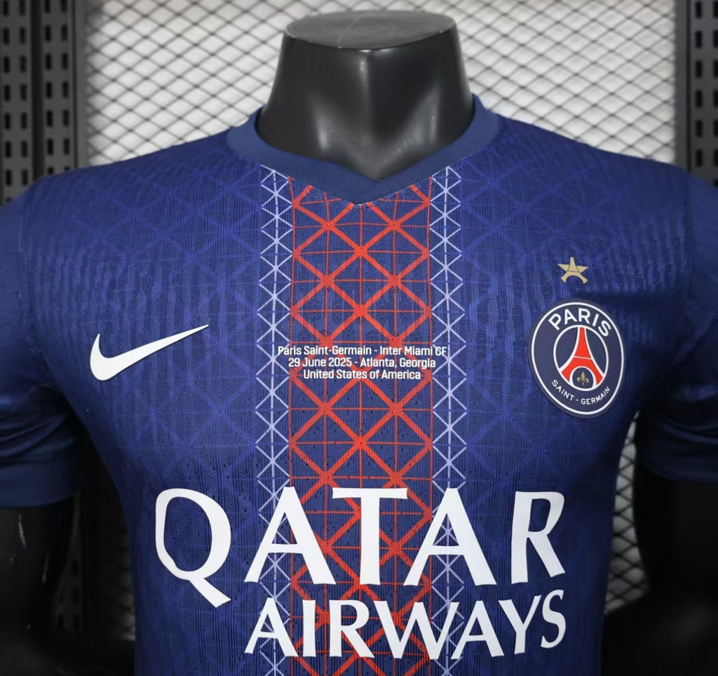 PSG 2025-26 HOME JERSEY PLAYER VERSION