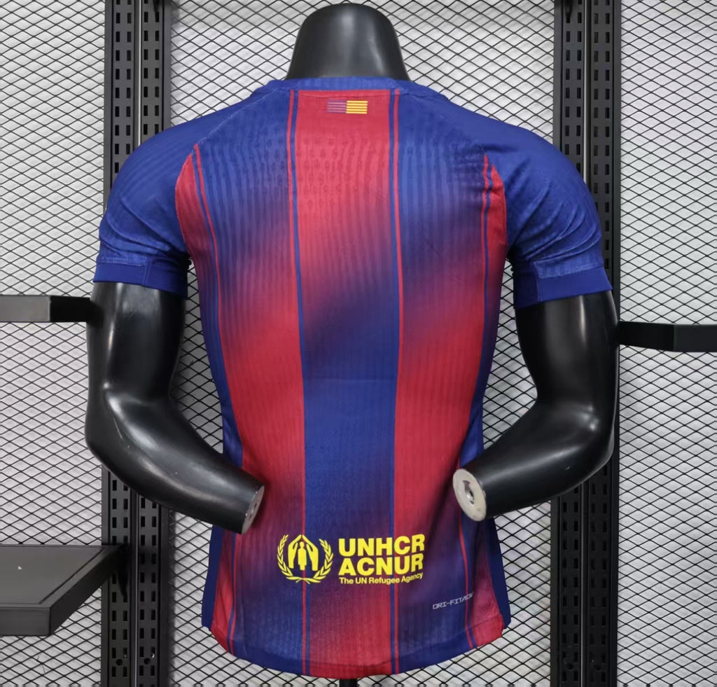 BARCELONA 2025-26 HOME JERSEY PLAYER VERSION