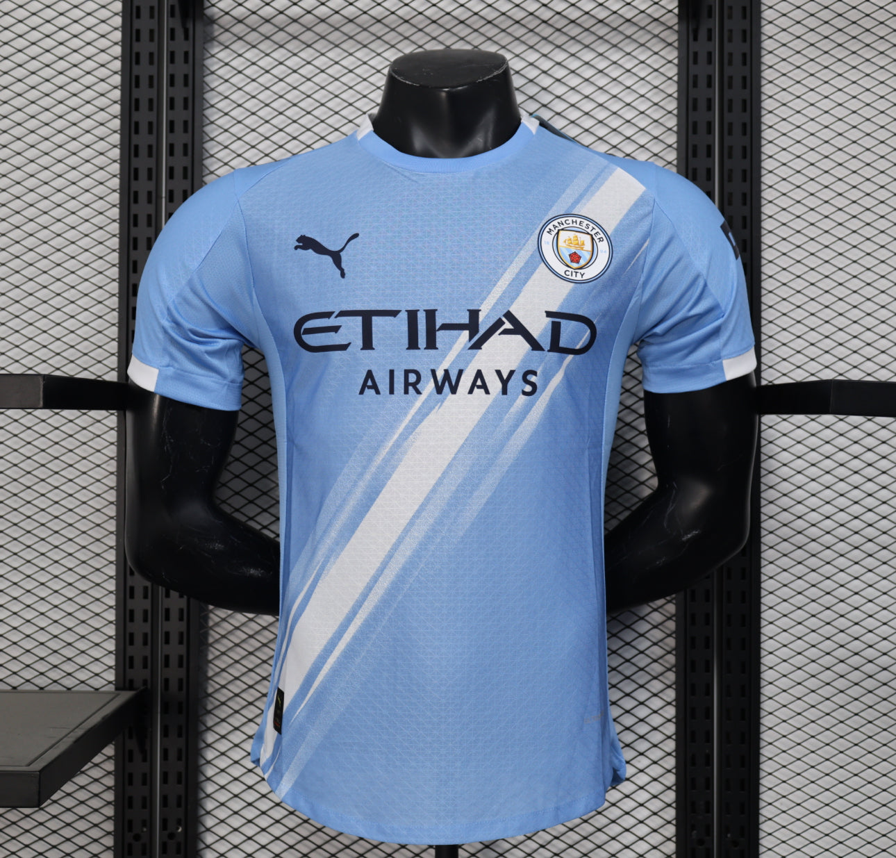 MANCHESTER CITY 2025-26 HOME JERSEY PLAYER VERSION