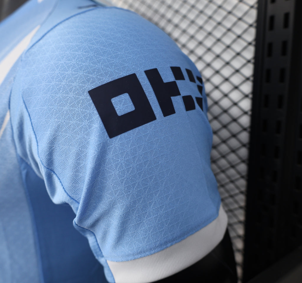 MANCHESTER CITY 2025-26 HOME JERSEY PLAYER VERSION