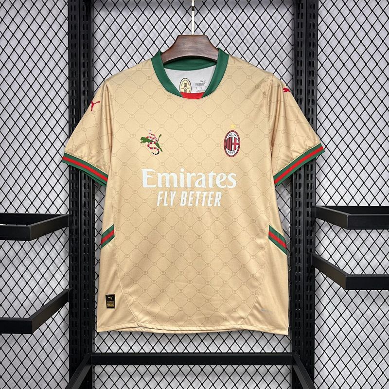 AC Milan 2024/25 Gucci Co-Branded Edition Jersey Fan Version