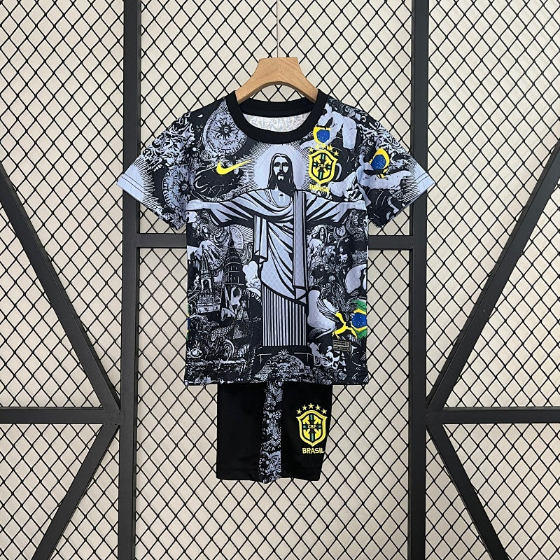 2024 Kids Brazil Special Edition Fan Version