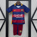 Kids Barcelona 2015/16 Home Jersey Kit