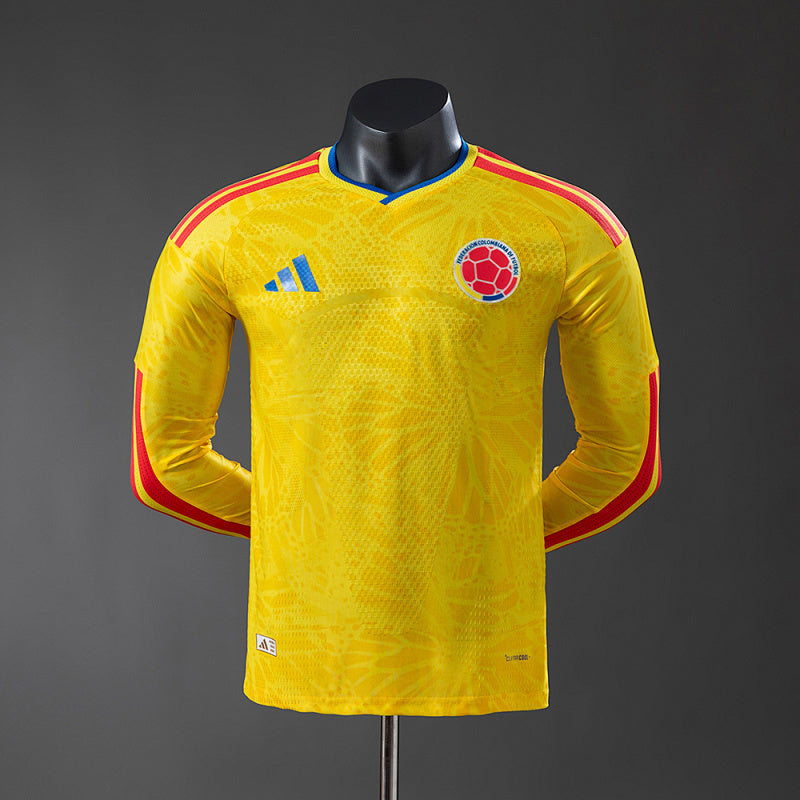 Columbia 2026 Home Long-Sleeve Player Version Jersey