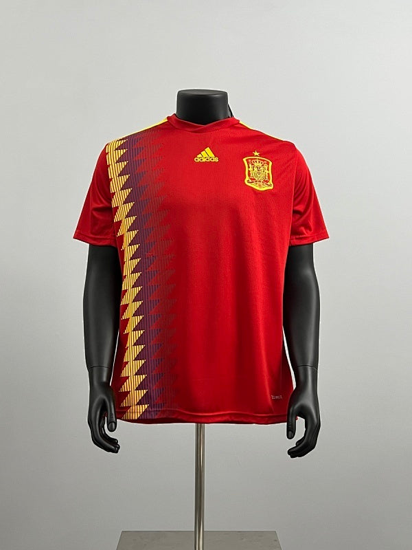 Retro Spain 2018 Home Jersey Fan Version
