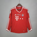 Retro Long Sleeve Bayern Munich 2013/14 Champions League Home Jersey Fan Version