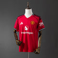 2025/26 Manchester United Home Jersey Fan Version