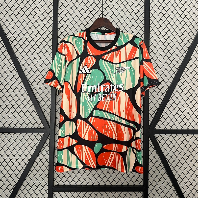 2024/25 Arsenal Pre-Match Suit Fan Version