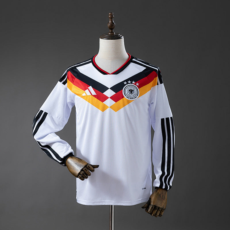 Germany 2026 Home Long-Sleeve Jersey Fan Version