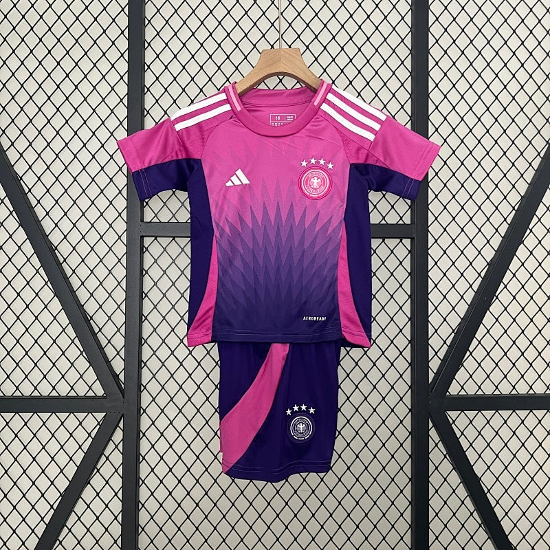 2024 Kids Germany Away Jersey Kit Fan Version