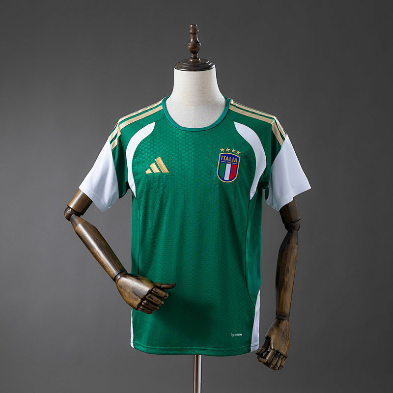 Italy 2026 Training - Green Jersey Fan Version