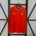 2025 Long Sleeve Portugal Home Fan Version