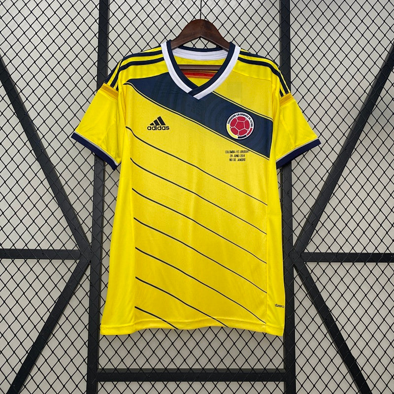 RETRO COLUMBIA 2014 HOME JERSEY FAN VERSION