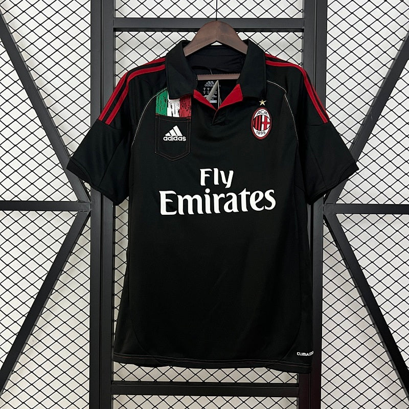 Retro AC Milan 2012/13 Black Jersey Fan Version