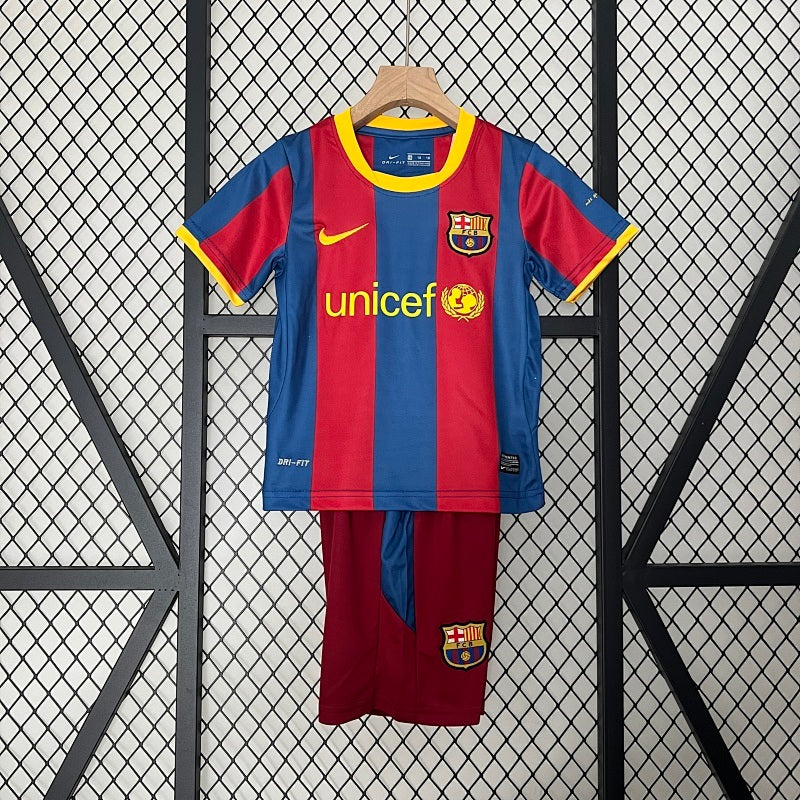 Kids Barcelona 2010/11 Home Jersey